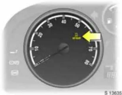 OPEL Antara (2006) - Aufleuchten während der Fahrt: - 1