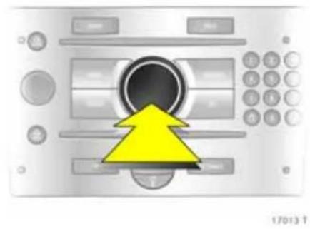 OPEL Antara (2006) - Board-Info-Display \*, Auswahl der Funktionen - 2