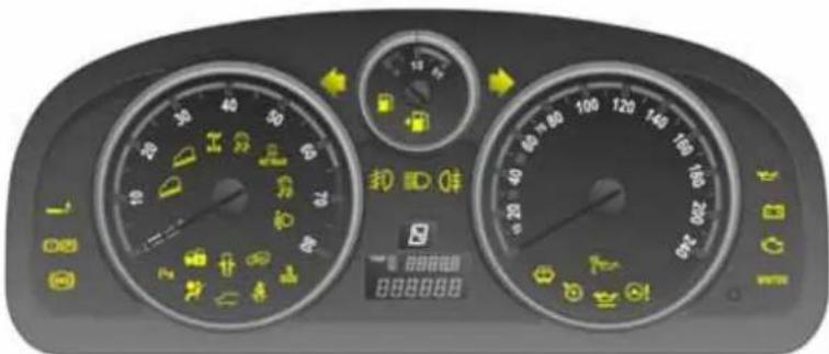 OPEL Antara (2006) - Instrumente - 1