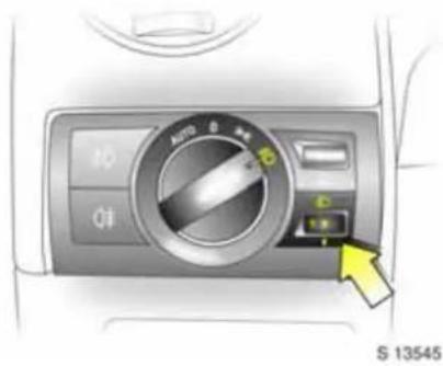 OPEL Antara (2006) - Automatisches Einschalten des Abblendliches \* - 1