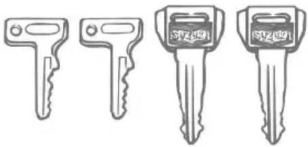 SUZUKI LS650P (2001) - CONTROLS, EQUIPMENT AND ADJUSTMENTS - 1