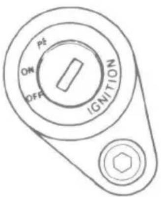 SUZUKI LS650P (2001) - "ON" position - 1
