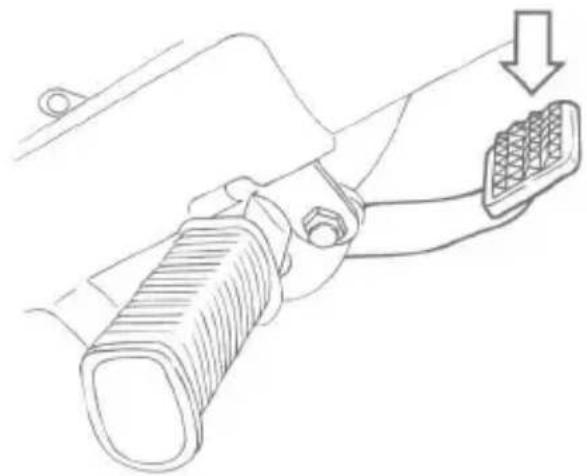 SUZUKI LS650P (2001) - GEARSHIFT LEVER - 2