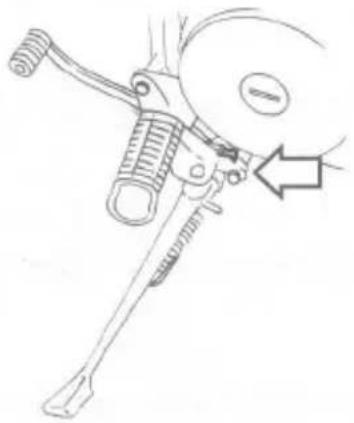 SUZUKI LS650P (2001) - SIDE STAND/IGNITION INTER- LOCK SYSTEM - 1