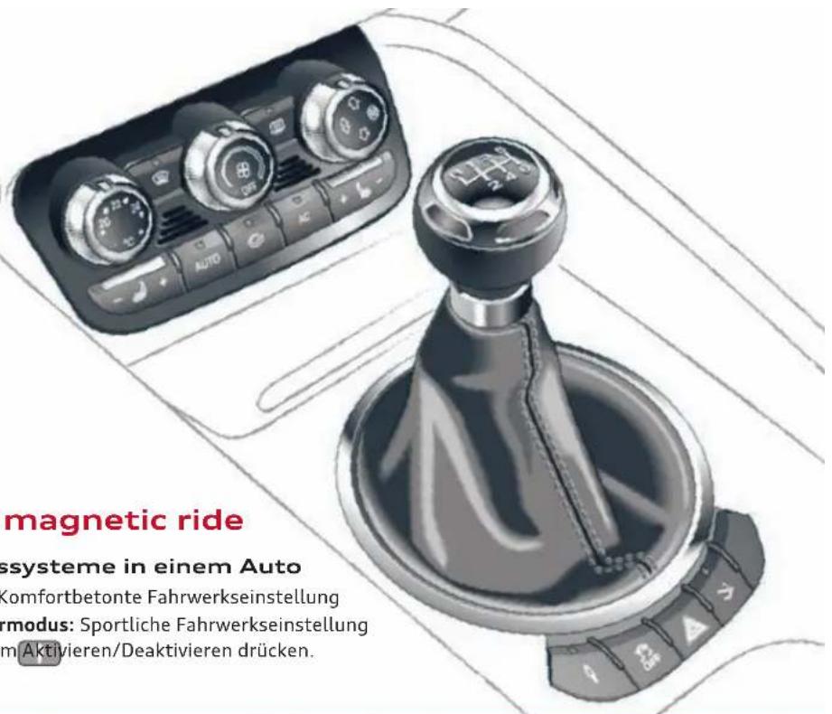 AUDI TTS (2012) - Sportmodus oder Audi magnetic ride - 1