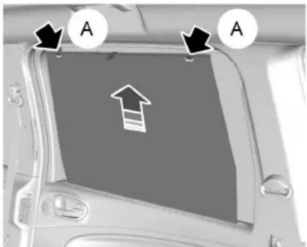 FORD Tourneo Custom (2013) - SONNENROLLOS - 1