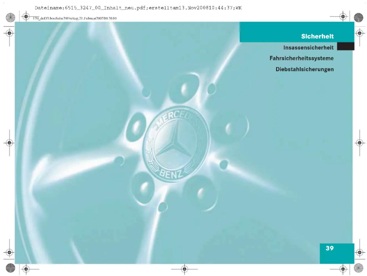 Mercedes-Benz SLK 320 (2003) - Unfallgefahr - 2