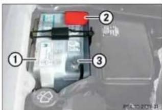 Mercedes-Benz SLK 320 (2003) - Batterie - 1