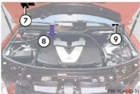 Mercedes-Benz ML 550 (2008) - Identification labels - 2