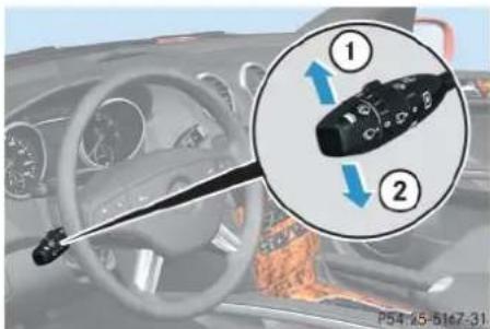 Mercedes-Benz ML 550 (2008) - Turn signals - 1