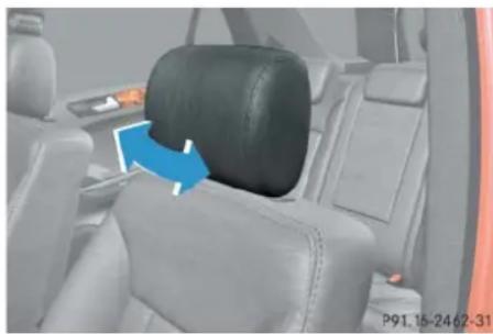 Mercedes-Benz ML 550 (2008) - Adjusting - 1