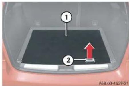 Mercedes-Benz ML 550 (2008) - Vehicle tool kit - 1