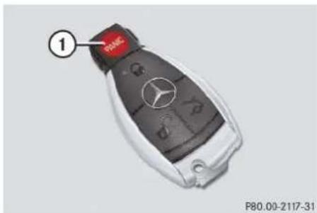 Mercedes-Benz ML 550 (2008) - ▼Panic alarm - 1
