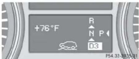 Mercedes-Benz ML 550 (2008) - Off-road mode - 1