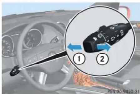 Mercedes-Benz ML 550 (2008) - High beam - 1