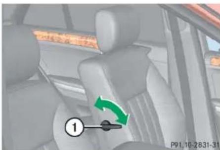 Mercedes-Benz ML 550 (2008) - Lumbar support - 1