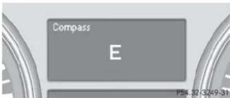 Mercedes-Benz ML 550 (2008) - AIRMATIC\*/Compass menu - 1