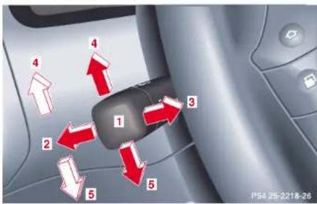 Mercedes-Benz E430 (2000) - 122Combination switch - 1