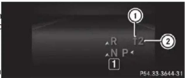 Mercedes-Benz CLS (2016) - Gearshift recommendation - 1