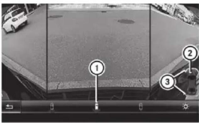 Mercedes-Benz CLS (2016) - "Reverse parking" function - 8
