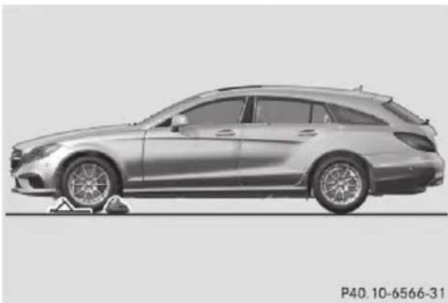 Mercedes-Benz CLS (2016) - Preparing the vehicle - 5