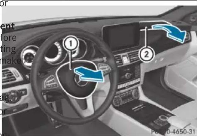 Mercedes-Benz CLS (2016) - If a child is travelling in your vehicle, also observe the following notes: - 1