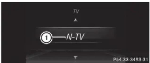 Mercedes-Benz CLS (2016) - DVD-Video operation - 2