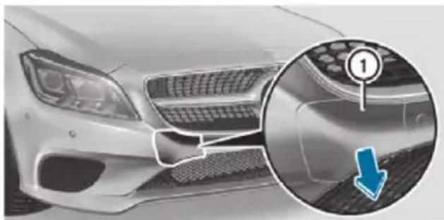 Mercedes-Benz CLS (2016) - WARNING - 1