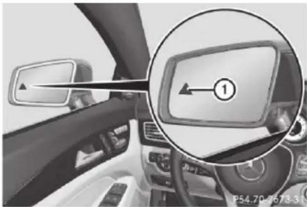 Mercedes-Benz CLS (2016) - Indicator and warning lamp - 1