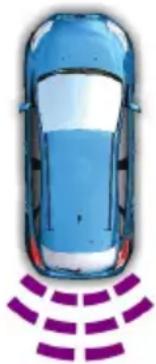 FORD B-Max (2015) - Parkhilfesensoren hinten - 1