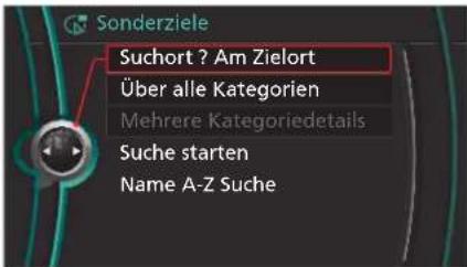 BMW X1 (2009) - Ziel eingeben - 3