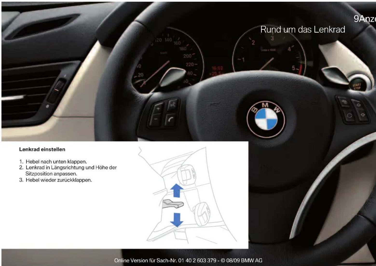 BMW X1 (2009) - Sitz- und Spiegel-Memory\* - 1