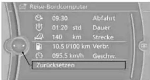 BMW Z4 sDrive 23i (2009) - Anzeigen am Control Display - 3