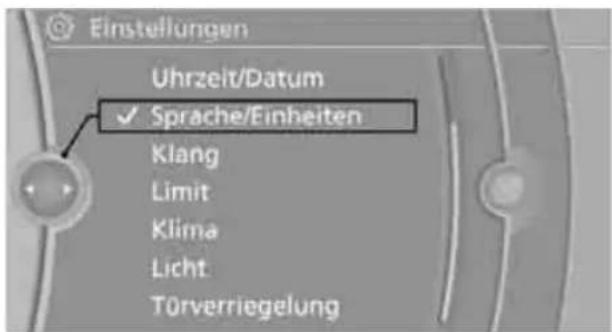 BMW Z4 sDrive 23i (2009) - Maßeinheiten - 1