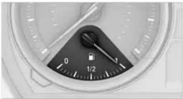 BMW Z4 sDrive 23i (2009) - Kraftstoffanzeige - 1