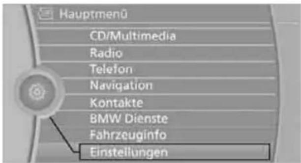 BMW Z4 sDrive 23i (2009) - „Einstellungen“ - 1