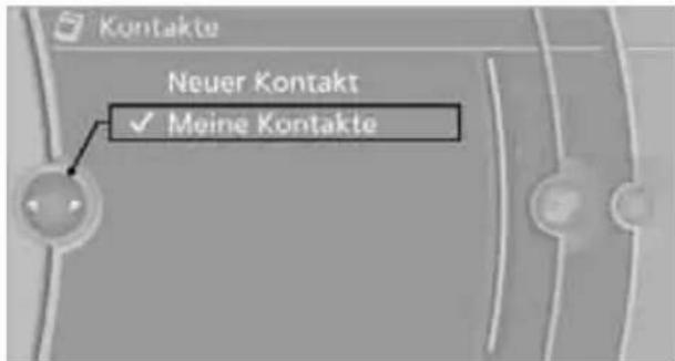 BMW Z4 sDrive 23i (2009) - Meine Kontakte - 1