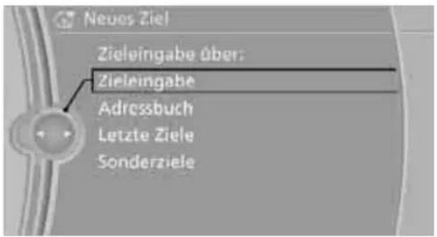 BMW Z4 sDrive 23i (2009) - Etappenziel eingeben - 1