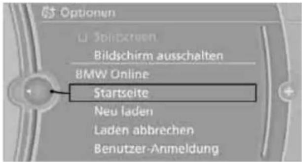 BMW Z4 sDrive 23i (2009) - Startseite aufrufen - 1