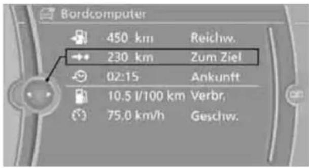 BMW Z4 sDrive 23i (2009) - Anzeigen am Control Display - 2