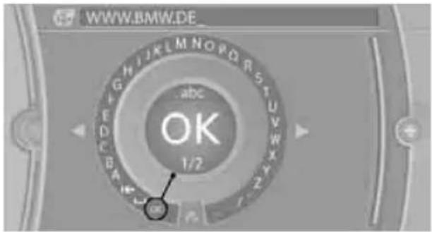 BMW Z4 sDrive 23i (2009) - Internetadresse eingeben - 1