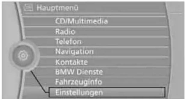 BMW Z4 sDrive 23i (2009) - Ein Beispiel: Uhr einstellen - 1