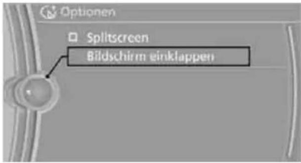 BMW Z4 sDrive 23i (2009) - Control Display aus-/einschalten - 1