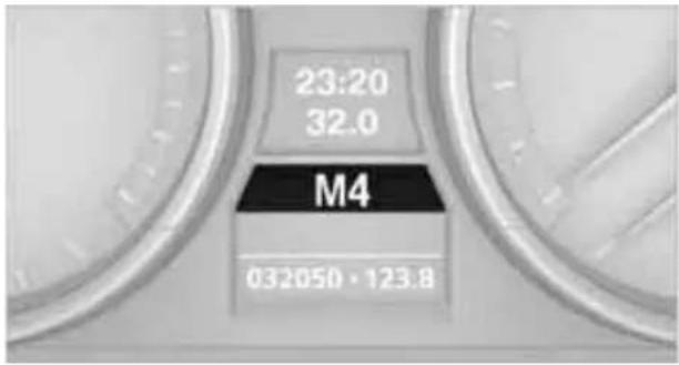 BMW Z4 sDrive 23i (2009) - Anzeigen in der Instrumentenkombination - 1
