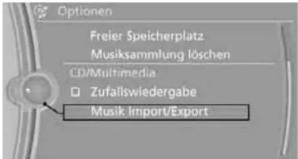 BMW Z4 sDrive 23i (2009) - Musiksammlung sichern - 1