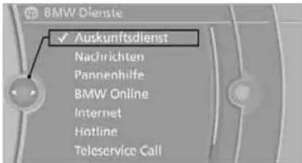 BMW Z4 sDrive 23i (2009) - Auskunftsdienst starten - 1