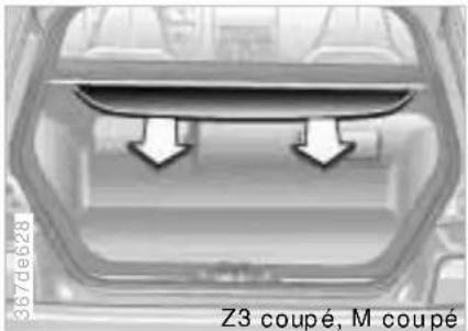 BMW Z3 Roadster Coupe (1997) - Der Kofferraum des Z3 coupé, M coupé - 1