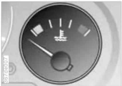 BMW Z3 Roadster Coupe (1997) - Kühlmittelthermometer Service-Intervallanzeige - 1