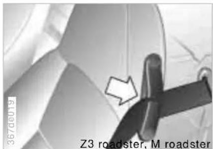 BMW M Coupe (1999) - Safety belts - 2