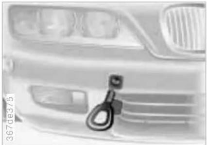 BMW M Coupe (1999) - Towing the vehicle - 1